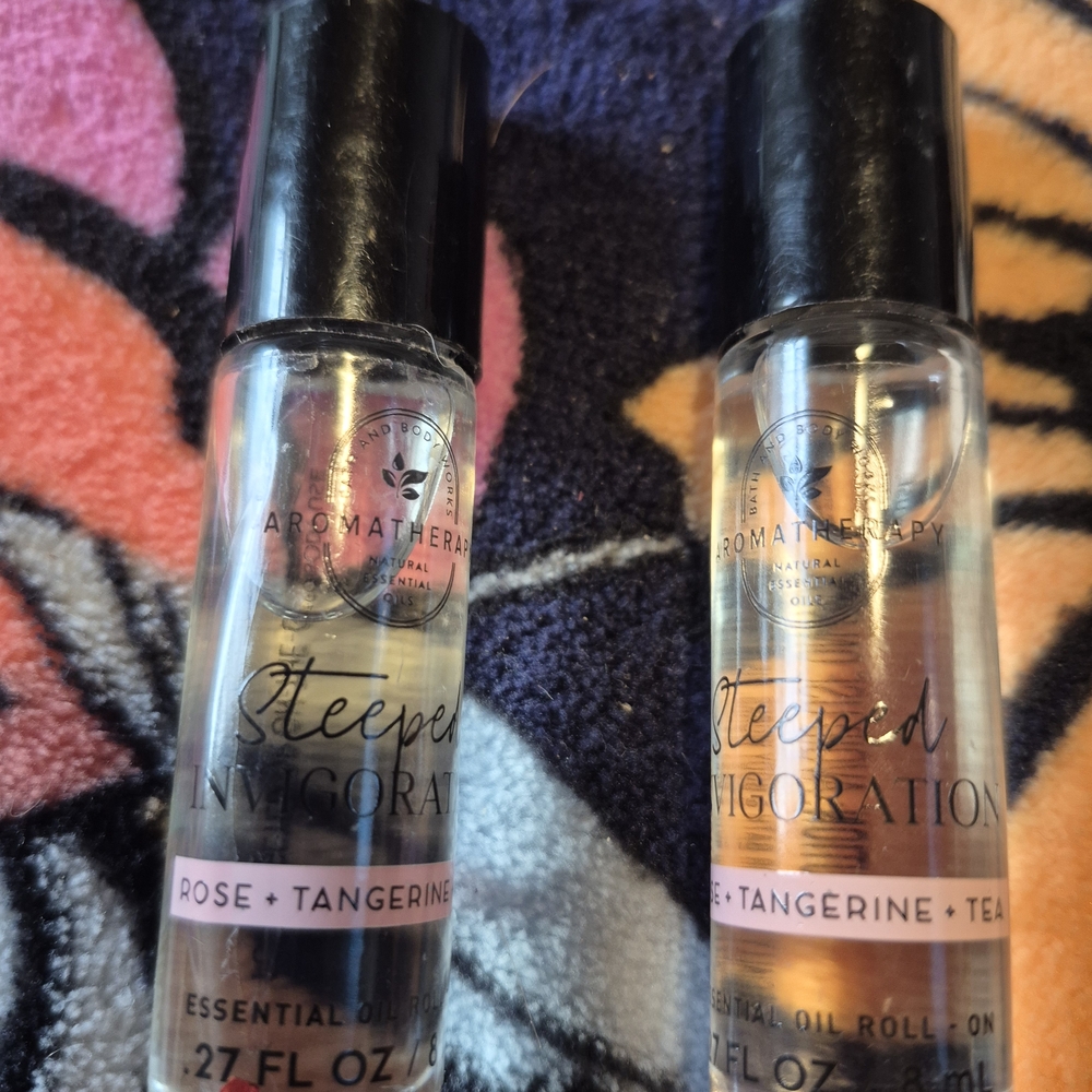 Therapy Aromatherapy Roll-On Duo - Rose & Tangerine